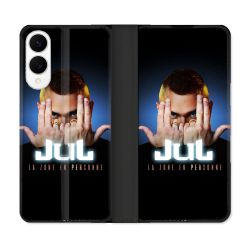 Housse Cuir Portefeuille Pour Samsung Galaxy S25 EDGE Musique Jul Signe