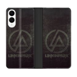 Housse Cuir Portefeuille Pour Samsung Galaxy S25 EDGE Musique Rock Linkin Park