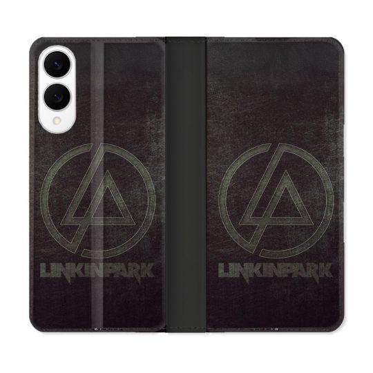 Housse Cuir Portefeuille Pour Samsung Galaxy S25 EDGE Musique Rock Linkin Park