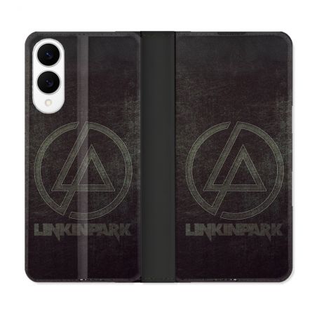 Housse Cuir Portefeuille Pour Samsung Galaxy S25 EDGE Musique Rock Linkin Park