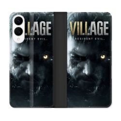 Housse Cuir Portefeuille Pour Samsung Galaxy S25 EDGE Resident Evil