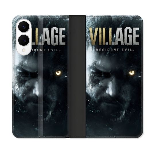 Housse Cuir Portefeuille Pour Samsung Galaxy S25 EDGE Resident Evil