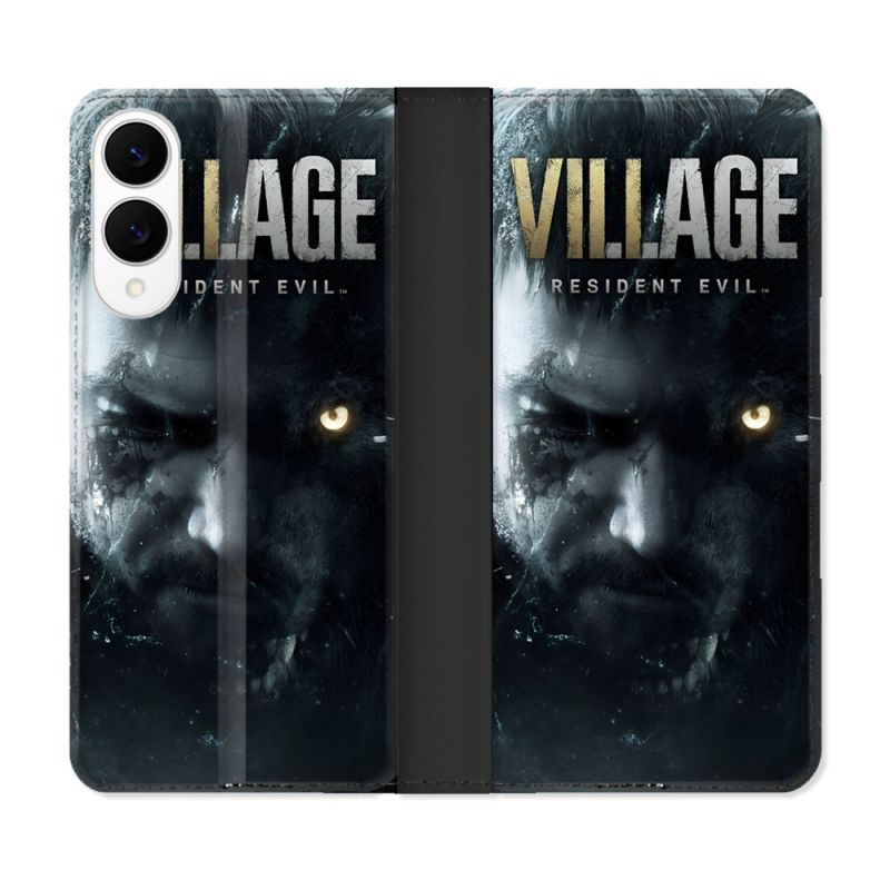 Housse Cuir Portefeuille Pour Samsung Galaxy S25 EDGE Resident Evil