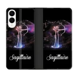 Housse Cuir Portefeuille Pour Samsung Galaxy S25 EDGE Signe Zodiaque 2 Sagittaire