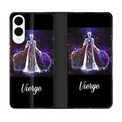 Housse Cuir Portefeuille Pour Samsung Galaxy S25 EDGE Signe Zodiaque 2 Vierge
