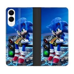Housse Cuir Portefeuille Pour Samsung Galaxy S25 EDGE Sonic
