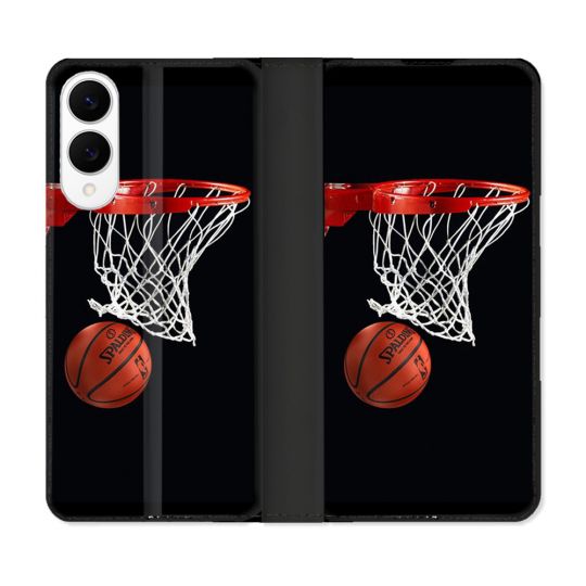 Housse Cuir Portefeuille Pour Samsung Galaxy S25 EDGE Sport Basket Panier