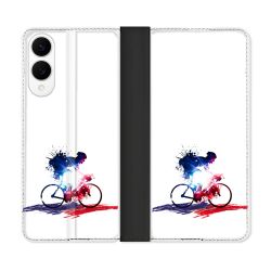 Housse Cuir Portefeuille Pour Samsung Galaxy S25 EDGE Sport Cyclisme France