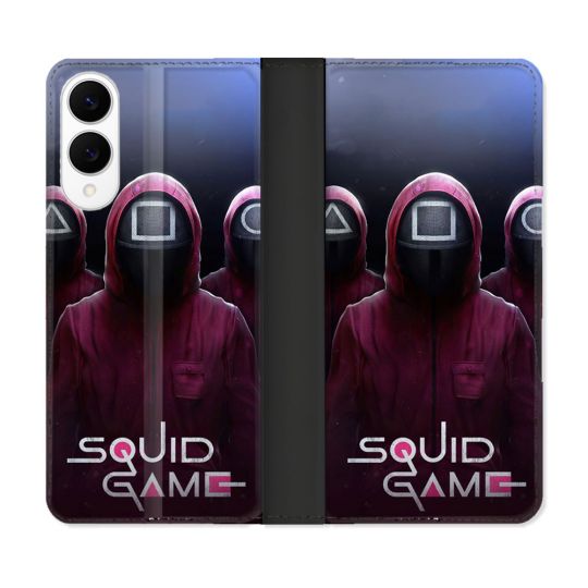 Housse Cuir Portefeuille Pour Samsung Galaxy S25 EDGE Squid Game