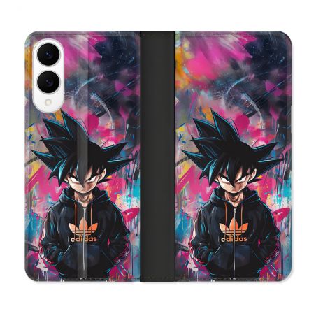 Housse Cuir Portefeuille Pour Samsung Galaxy S25 EDGE Street Art Sangoku