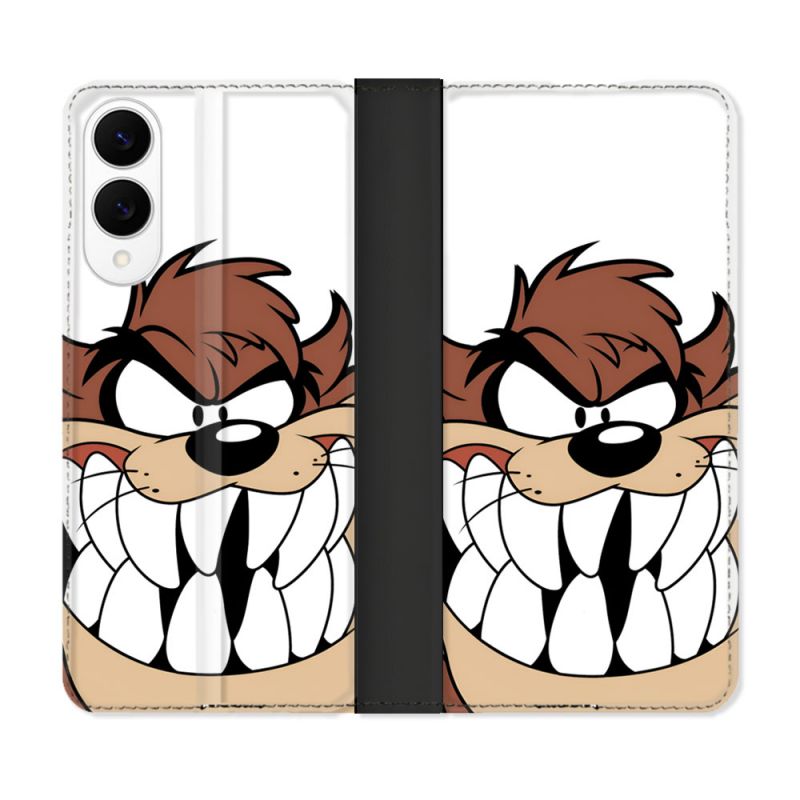 Housse Cuir Portefeuille Pour Samsung Galaxy S25 EDGE Taz