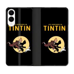 Housse Cuir Portefeuille Pour Samsung Galaxy S25 EDGE Tintin Classique