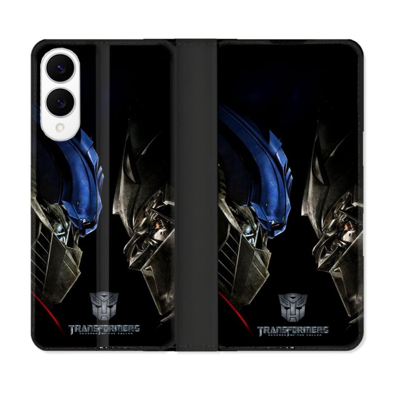 Housse Cuir Portefeuille Pour Samsung Galaxy S25 EDGE Transformers