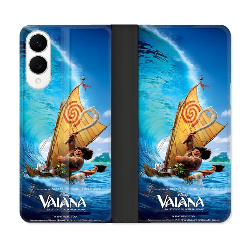 Housse Cuir Portefeuille Pour Samsung Galaxy S25 EDGE Vaiana