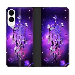 Housse Cuir Portefeuille Pour Samsung Galaxy S25 EDGE Zen Attrape Reve Papillon