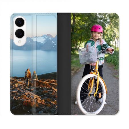 Housse Cuir Portefeuille Personnalisée Pour Samsung Galaxy S25 EDGE