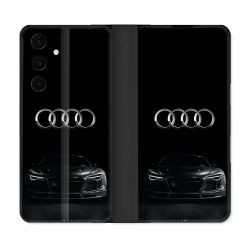 Housse Cuir Portefeuille Pour Samsung Galaxy S25 FE Audi