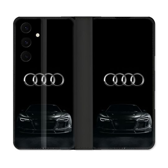 Housse Cuir Portefeuille Pour Samsung Galaxy S25 FE Audi