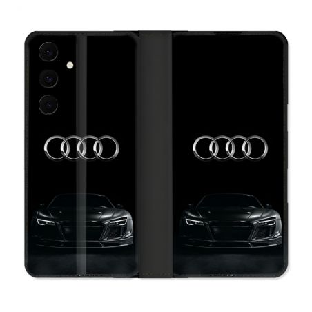 Housse Cuir Portefeuille Pour Samsung Galaxy S25 FE Audi