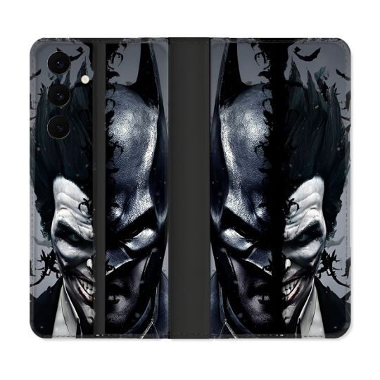 Housse Cuir Portefeuille Pour Samsung Galaxy S25 FE Batman Joker