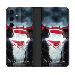 Housse Cuir Portefeuille Pour Samsung Galaxy S25 FE Batman VS Superman