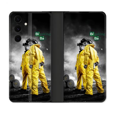 Housse Cuir Portefeuille Pour Samsung Galaxy S25 FE Breaking Bad Affiche