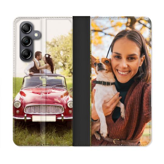 Housse Cuir Portefeuille Personnalisée Pour Samsung Galaxy S25 FE