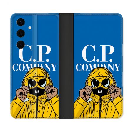 Housse Cuir Portefeuille Pour Samsung Galaxy S25 FE CP Company