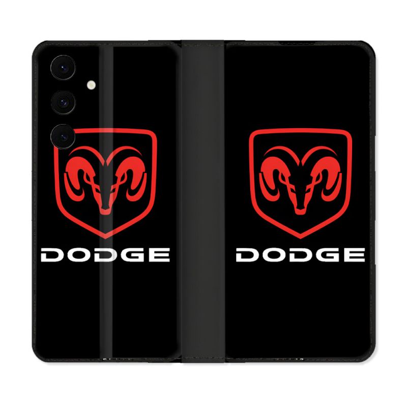 Housse Cuir Portefeuille Pour Samsung Galaxy S25 FE Dodge