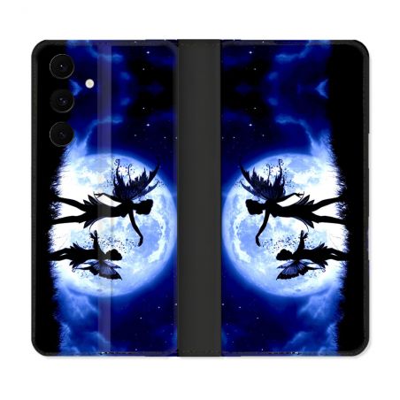 Housse Cuir Portefeuille Pour Samsung Galaxy S25 FE Fantastique Fee Lune