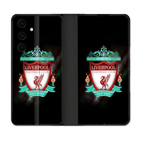Housse Cuir Portefeuille Pour Samsung Galaxy S25 FE Foot Liverpool