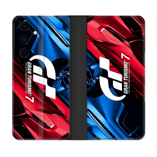 Housse Cuir Portefeuille Pour Samsung Galaxy S25 FE Gran Turismo