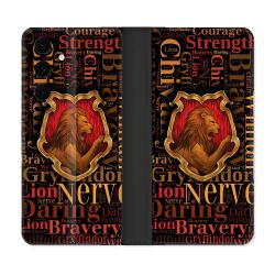 Housse Cuir Portefeuille Pour Samsung Galaxy S25 FE Harry Potter Griffondor