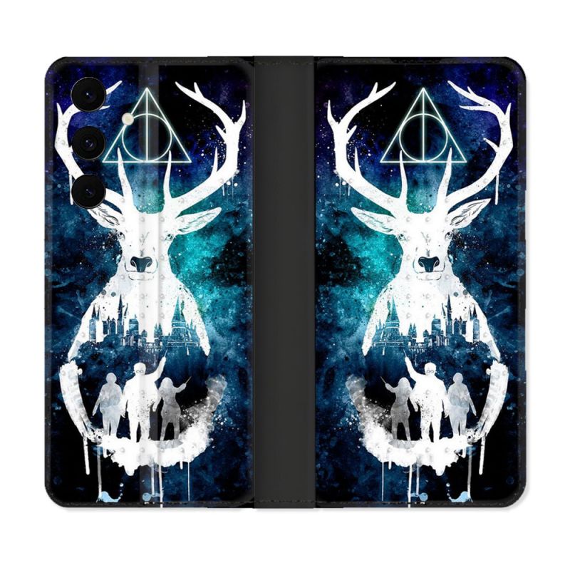 Housse Cuir Portefeuille Pour Samsung Galaxy S25 FE Harry Potter Patronome