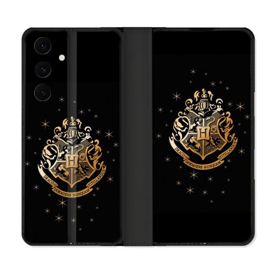 Housse Cuir Portefeuille Pour Samsung Galaxy S25 FE Harry Potter Poudlard