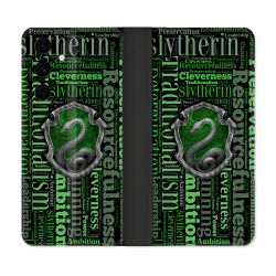 Housse Cuir Portefeuille Pour Samsung Galaxy S25 FE Harry Potter Serpentar
