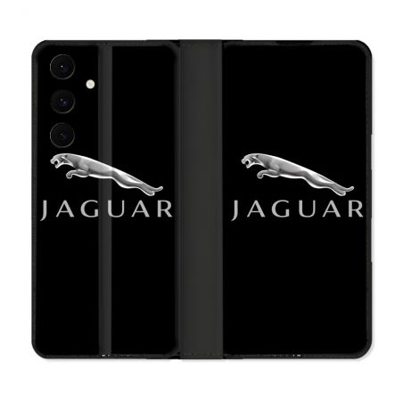 Housse Cuir Portefeuille Pour Samsung Galaxy S25 FE Jaguar