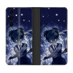 Housse Cuir Portefeuille Pour Samsung Galaxy S25 FE Manga Assassination Classroom Nagisa