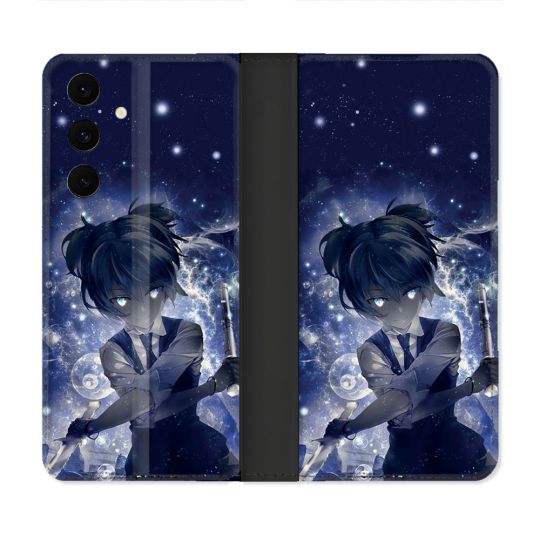 Housse Cuir Portefeuille Pour Samsung Galaxy S25 FE Manga Assassination Classroom Nagisa