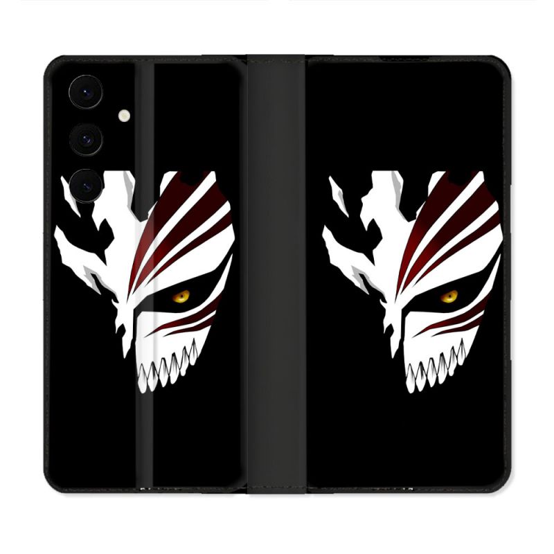 Housse Cuir Portefeuille Pour Samsung Galaxy S25 FE Manga Bleach Masque