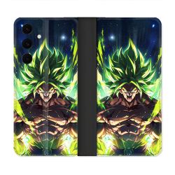 Housse Cuir Portefeuille Pour Samsung Galaxy S25 FE Manga Dragon Ball Broly