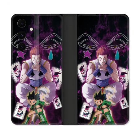Housse Cuir Portefeuille Pour Samsung Galaxy S25 FE Manga Hunter X Hunter Hisoka