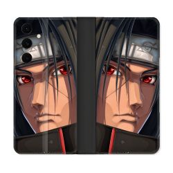 Housse Cuir Portefeuille Pour Samsung Galaxy S25 FE Manga Naruto Itachi Visage