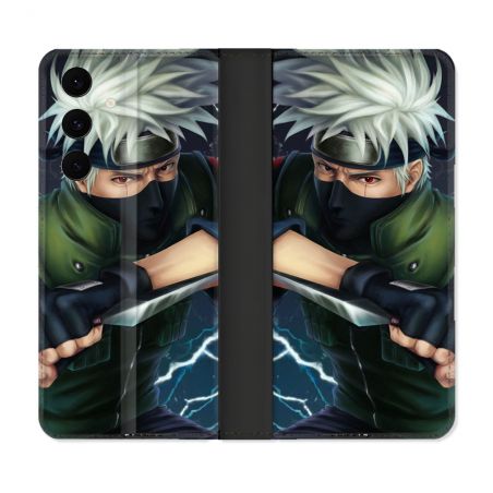 Housse Cuir Portefeuille Pour Samsung Galaxy S25 FE Manga Naruto Kakashi