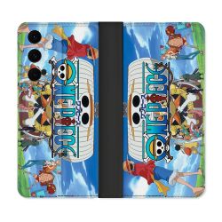 Housse Cuir Portefeuille Pour Samsung Galaxy S25 FE Manga One Piece Sunny