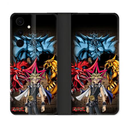 Housse Cuir Portefeuille Pour Samsung Galaxy S25 FE Manga Yu Gi Oh