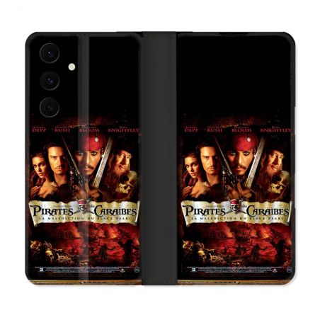Housse Cuir Portefeuille Pour Samsung Galaxy S25 FE Pirate Des Caraibes