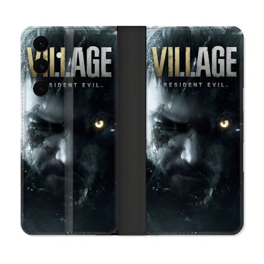 Housse Cuir Portefeuille Pour Samsung Galaxy S25 FE Resident Evil