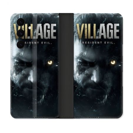 Housse Cuir Portefeuille Pour Samsung Galaxy S25 FE Resident Evil