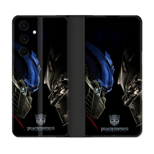 Housse Cuir Portefeuille Pour Samsung Galaxy S25 FE Transformers